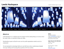 Tablet Screenshot of leedshackspace.org.uk